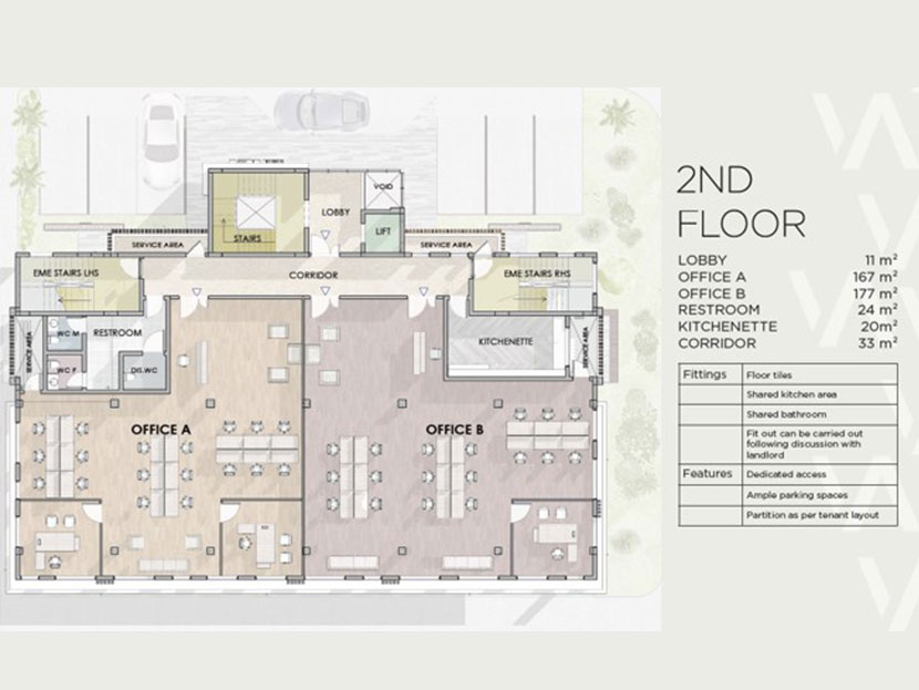 Commercial Space 2nd/3rd floor Grand Bay Grand Bay North