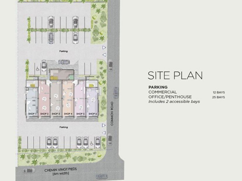 Retail Space 84-105m2 Grand Bay North